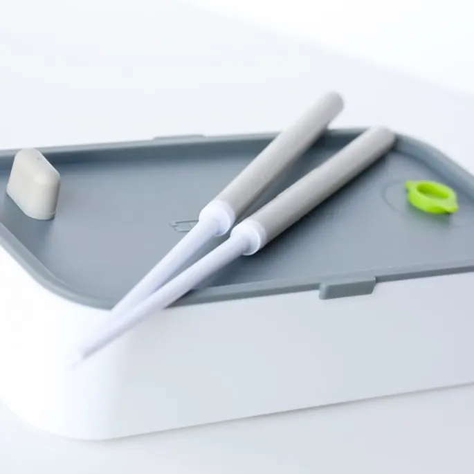 Palillos orientales extensibles verdes - Poliestireno (sin BPA) - Monbento