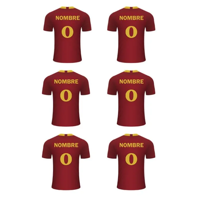 Papel de azúcar - Camiseta fútbol España nombre y número 8 cm (6) - Impresión personalizada