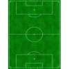 Papel de azúcar Campo de fútbol - María Lunarillos
