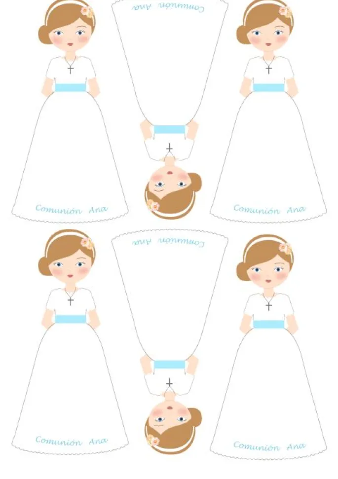 Papel de azúcar - Carlota Comunión - Impresión personalizada