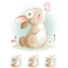 Papel de azúcar Conejo (A4) - María Lunarillos