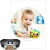 Papel de azúcar - Círculo de 20 cm - Impresión comestible personalizada