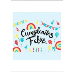 Papel de azúcar - Cuadrado de 20 cm - Impresión comestible personalizada