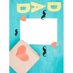 Papel de azúcar - Día del Padre con foto personalizada A4 - Impresión personalizada