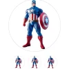 Papel de azúcar de Capitán América Avengers (Marvel)- 20 cm - María Lunarillos