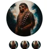 Papel de azúcar de Chewbacca - 20 cm - María Lunarillos