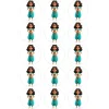 Papel de azúcar de la Princesa Jasmín - 5 cm (15) - María Lunarillos