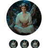 Papel de azúcar de la Princesa Leia - 20 cm - María Lunarillos