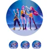 Papel de azúcar de Las guerreras K-POP - 2 - 20 cm - María Lunarillos