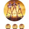Papel de azúcar de Las guerreras K-POP - 1 - 20 cm - María Lunarillos