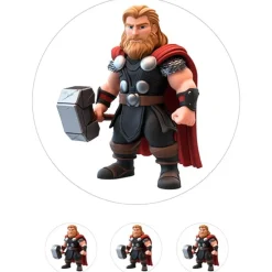 Papel de azúcar de Marvel Characters - 20 cm - María Lunarillos
