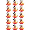 Papel de azúcar de Mickey Mouse y Pluto - 5 cm (15) - María Lunarillos