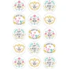 Papel de azúcar de Mix Mother´s Day - 5 cm (15) - María Lunarillos