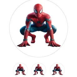 Papel de azúcar de Spiderman (Marvel) - 20 cm - María Lunarillos