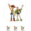 Papel de azúcar de Toy Story y Buzz Lightyear - 20 cm - María Lunarillos