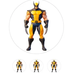 Papel de azúcar de Wolverine (Marvel) - 20 cm - María Lunarillos