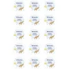 Papel de azúcar - 15 diseños iguales en Círculos de 5 cm Nombre y fecha Mi Bautizo 3 - Impresión comestible personalizada