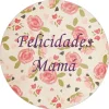 Papel de azúcar Felicidades Mamá - María Lunarillos
