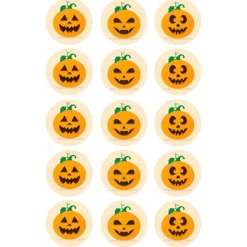Papel de azúcar Halloween Calabazas nº 45 - María Lunarillos