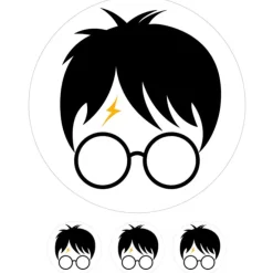 Papel de azúcar Harry Potter 20 cm - María Lunarillos