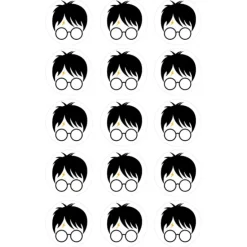 Papel de azúcar Harry Potter 5 cm (15) - María Lunarillos