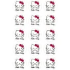 Papel de azúcar Hello Kitty 1 - 5 cm (15) - María Lunarillos