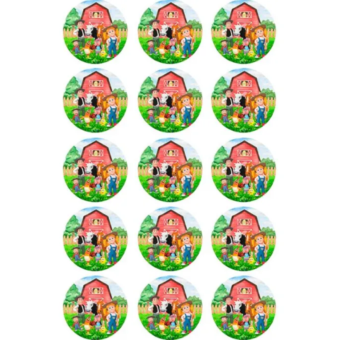 Papel de azúcar La Granja de Zenón 5 cm (15) - María Lunarillos