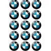 Papel de azúcar Logotipo BMW 5 cm (15) - María Lunarillos