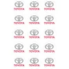 Papel de azúcar Logotipo Toyota 5 cm (15) - María Lunarillos