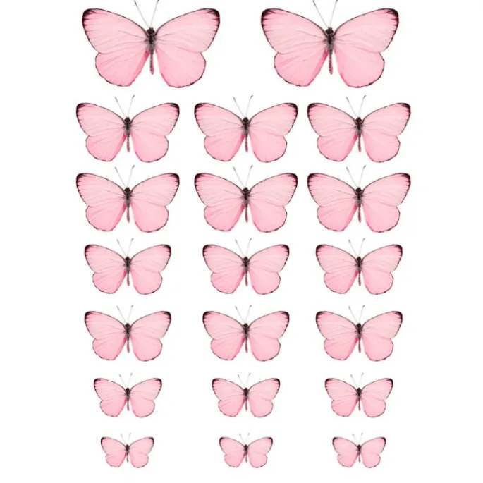 Papel de azúcar Mariposas A4 - María Lunarillos