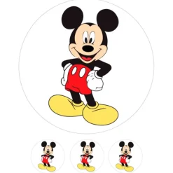 Papel de azúcar Mickey Mouse 20 cm - María Lunarillos