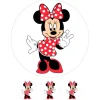 Papel de azúcar Minnie Mouse 20 cm - María Lunarillos