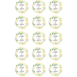 Papel de azúcar - Nombres nº 3 - Impresión comestible personalizada