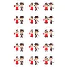 Papel de azúcar Pareja Flamencos 5 cm (15) - María Lunarillos