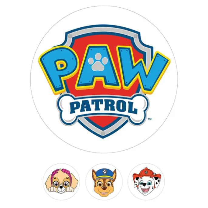 Papel de azúcar Patrulla Canina 20 cm - María Lunarillos