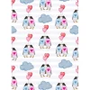 Papel de azúcar Pingüinos enamorados (A4) - María Lunarillos