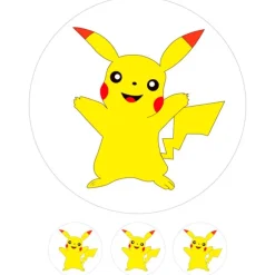 Papel de azúcar Pokémon Pikachu 20 cm - María Lunarillos