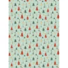 Papel de azúcar Árboles de Navidad (A4) - María Lunarillos