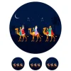 Papel de azúcar Reyes Magos 2 - 20 cm - María Lunarillos