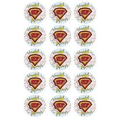 Papel de azúcar Super Dad 5 cm (15) - María Lunarillos