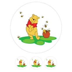 Papel de azúcar Winnie the Pooh 20 cm - María Lunarillos