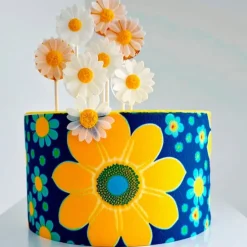 Papel de fibra vegetal - 15 fotos iguales en Corazones de 5 cm - Impresión personalizada
