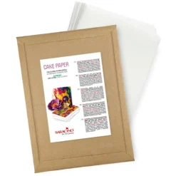 Papel de fibra vegetal (25 hojas) - Sin gluten - Saracino