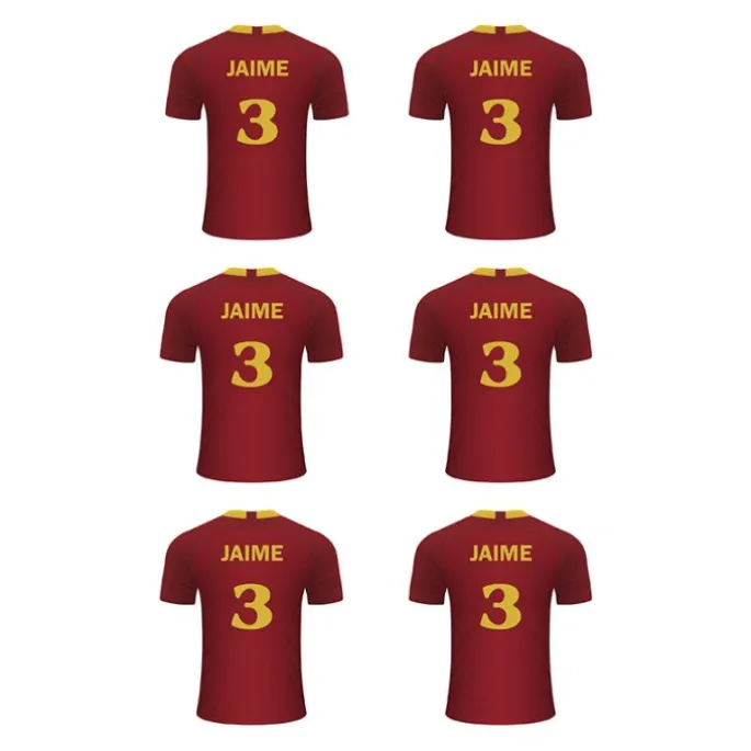 Papel de oblea - Camiseta fútbol España nombre y número 8 cm (6) - Impresión personalizada