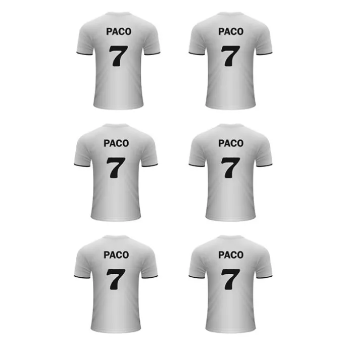 Papel de oblea - Camiseta fútbol Real Madrid nombre y número 8 cm (6) - Impresión personalizada