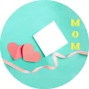 Papel de oblea - Día de la Madre con foto personalizada 20 cm - Impresión personalizada