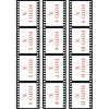 Papel de oblea - 12 fotos diferentes en Tiras de película 6,5 x 4,5 cm Efecto Film - Impresión personalizada