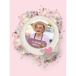 Papel de oblea - Foto y Rótulo Diseño 3 A4 - Impresión personalizada