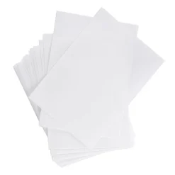 Papel de oblea grueso (50 hojas)