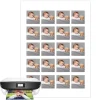 Papel multitransfer para merengues, chocolate e isomalt - 20 fotos iguales en Cuadrados de 4 cm - Impresión personalizada